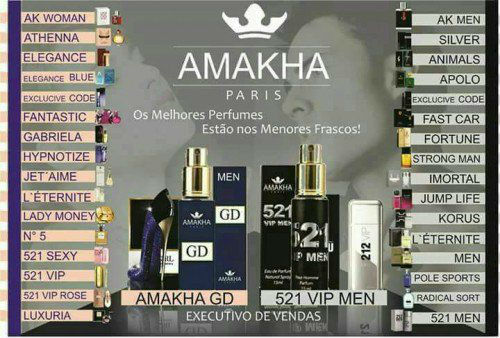Seja Um Consultor(a) Amakha Paris O Melhor Perfume Do Brasil ...