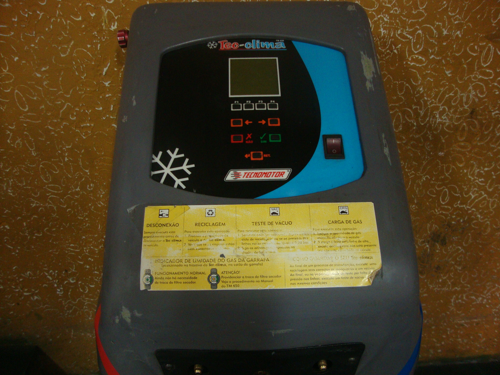 Máquina Recicladora De Ar Condicionado - Tecnomotor - Belo 